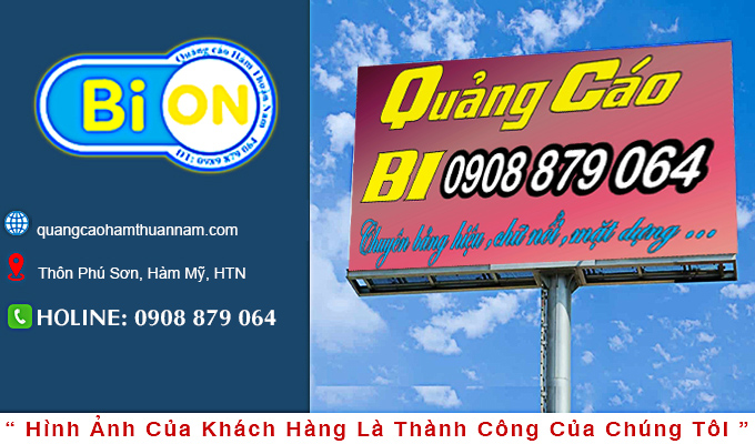 Quảng cáo Bình Thuận, Quảng cáo Hàm Thuận Nam, Quảng cáo Lagi